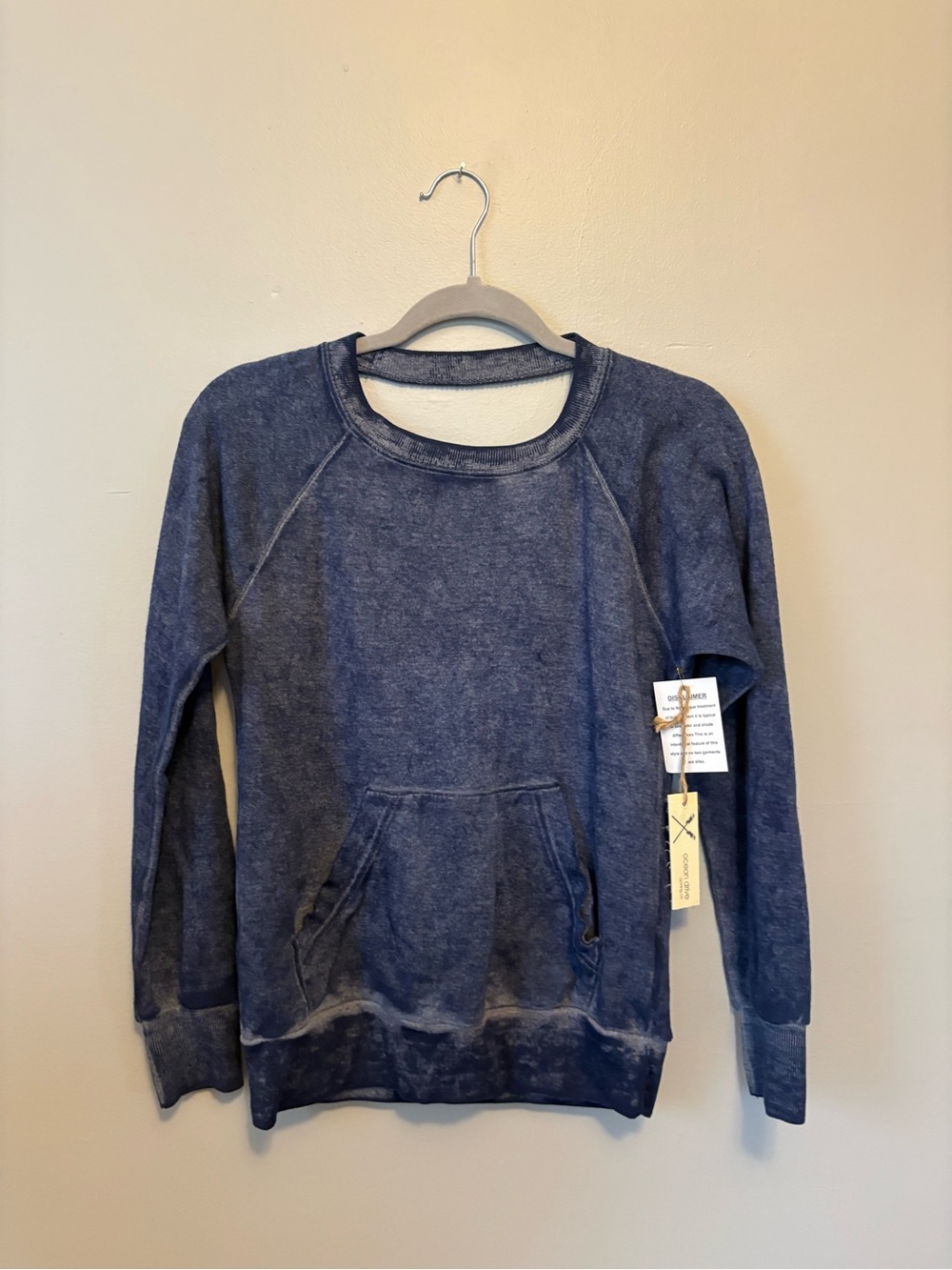 Ocean Drive Indigo Crewneck Sweatshirt